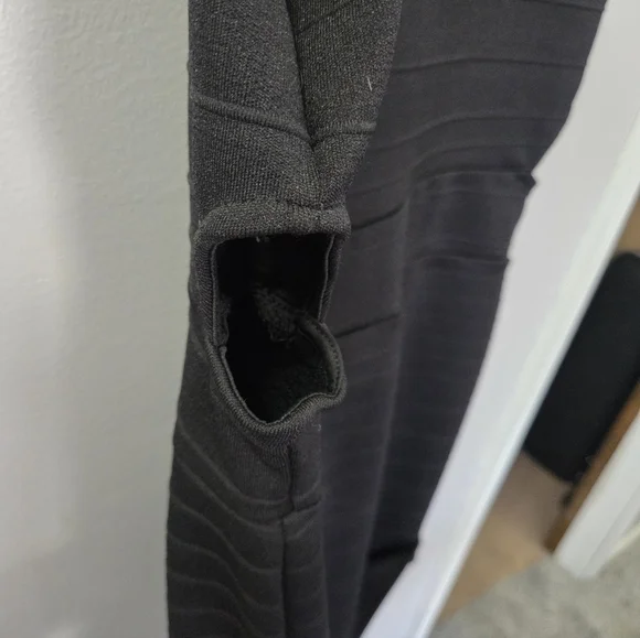 One Clothing Black Cut Out Dress - Picture 2 of 3